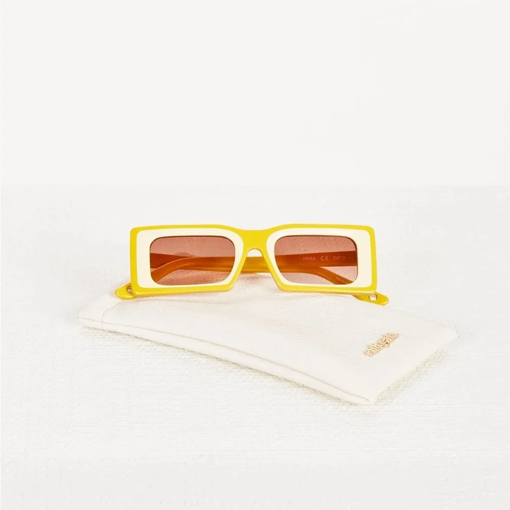 Hera Sunglasses | Canary - Picture 5 of 8